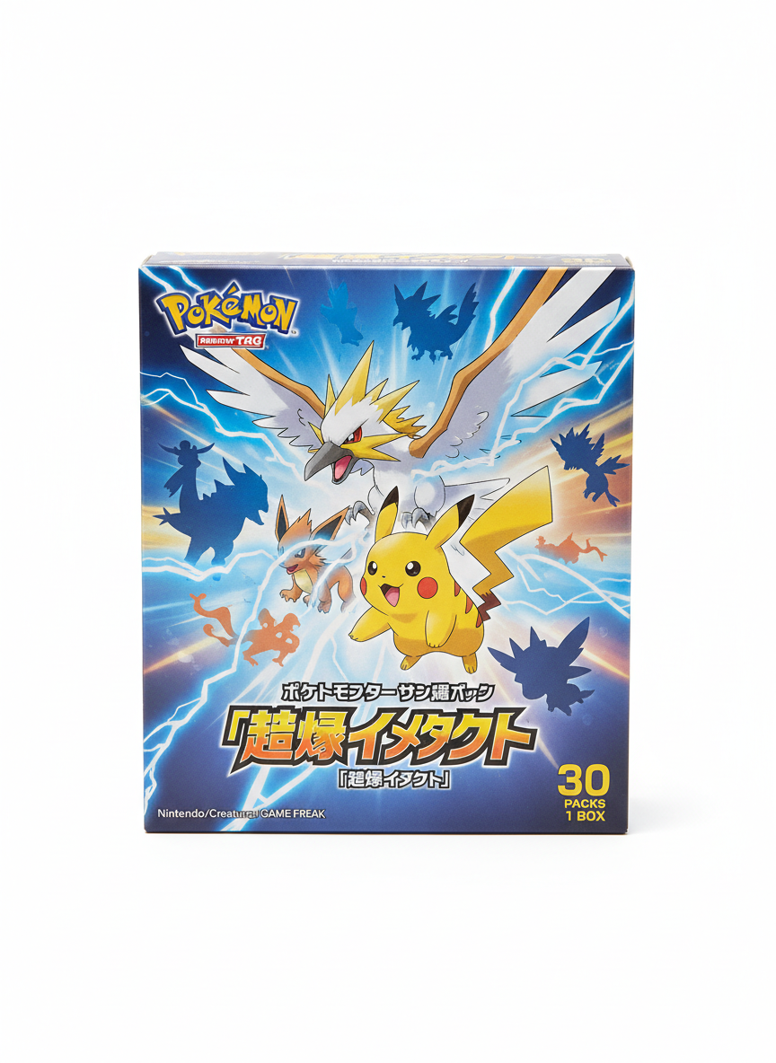 Pokémon Super Electric Breaker 30pcs Booster Box Japanese