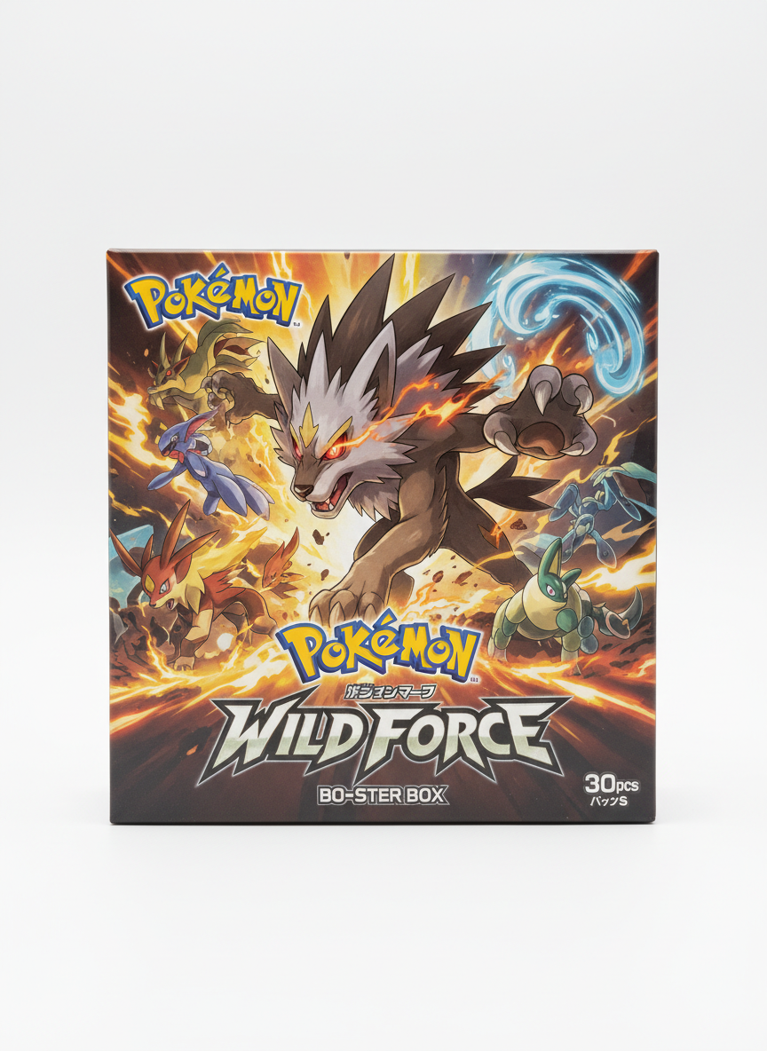 Pokémon Wild Force 30pcs Booster Box Japanese