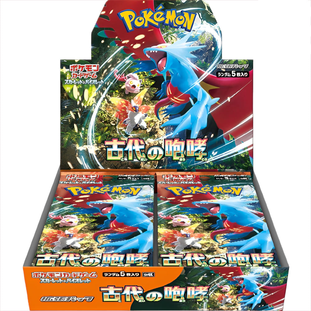 God of Cards: Pokemon Ancient Roar Booster Box Japanese Product Picture