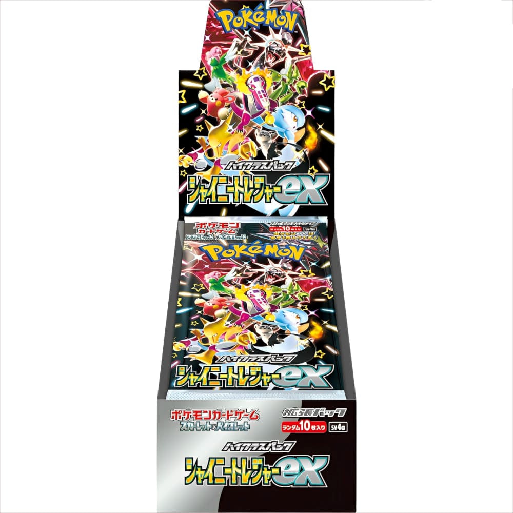 God of Cards: Pokemon Shiny Treasure ex Booster Box Japanese Product Picture