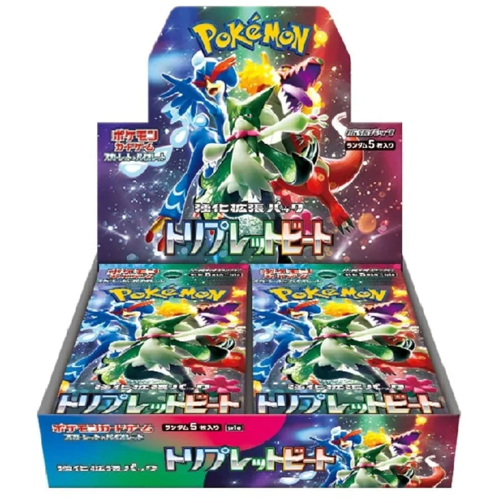 God of Cards: Pokemon Triplet Beat Booster Box Japanese Product Picture