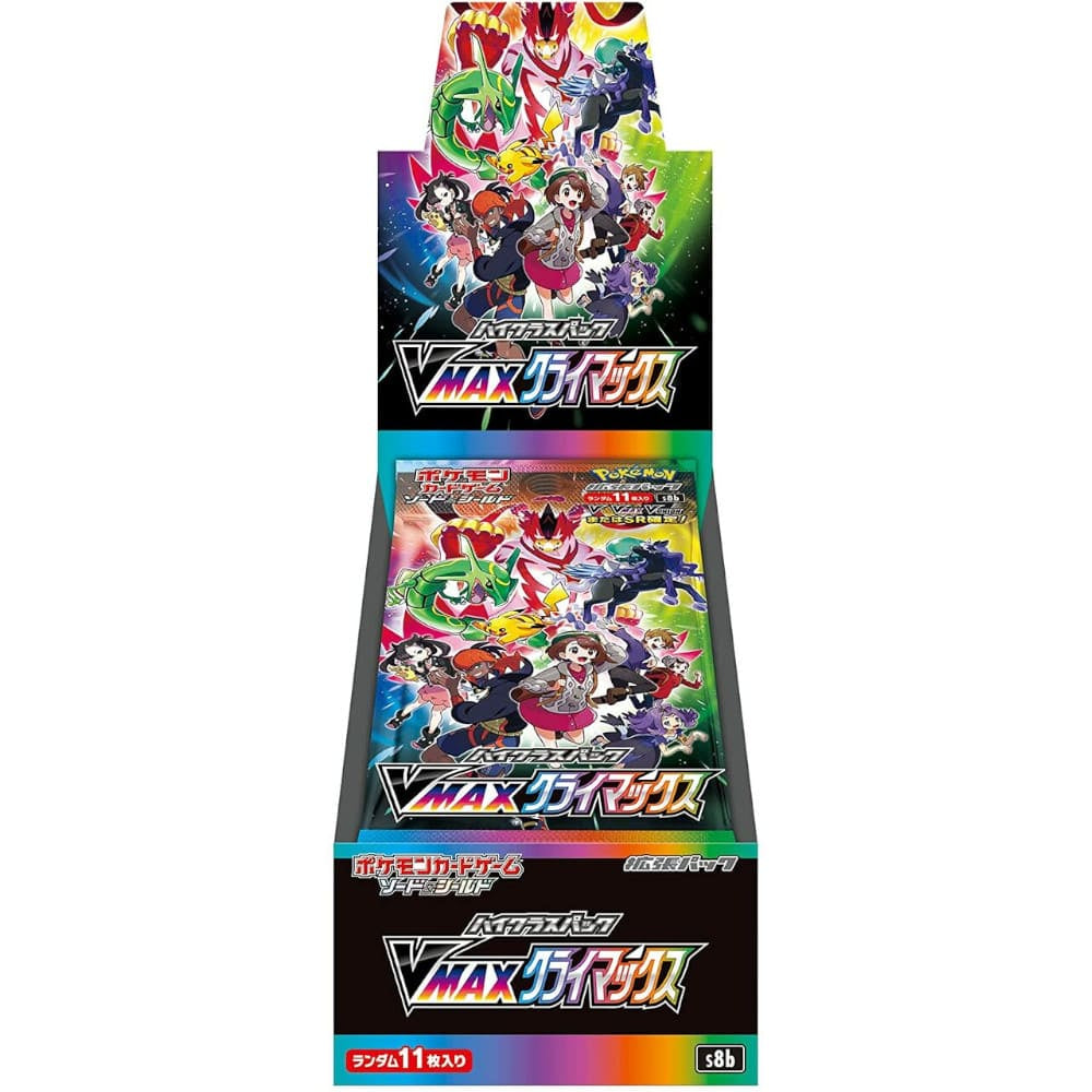 God of Cards: Pokemon VMAX Climax Booster Box Japanese Product Picture