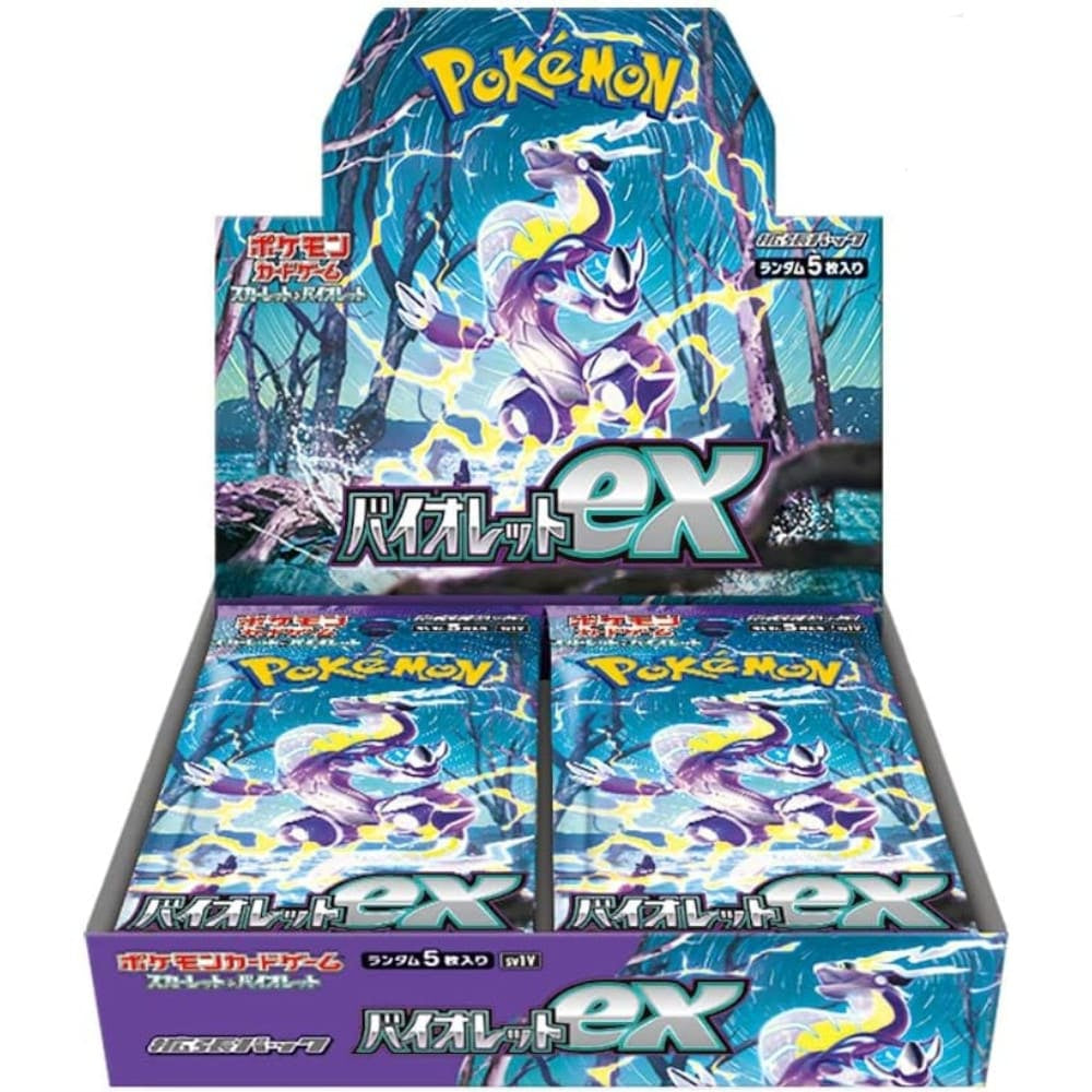 God of Cards: Pokemon Violet ex Booster Box Japanese Product Picture