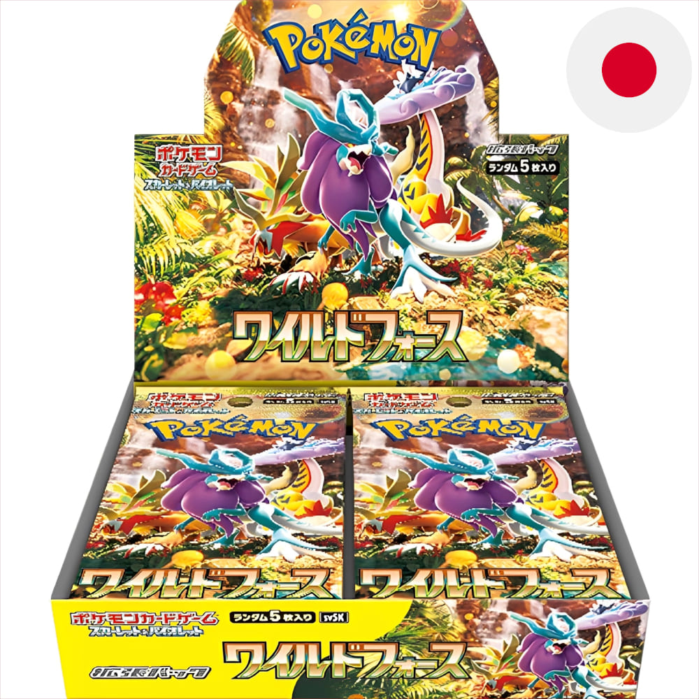 God of Cards: Pokemon Wild Force Booster Box Japanese Product Picture