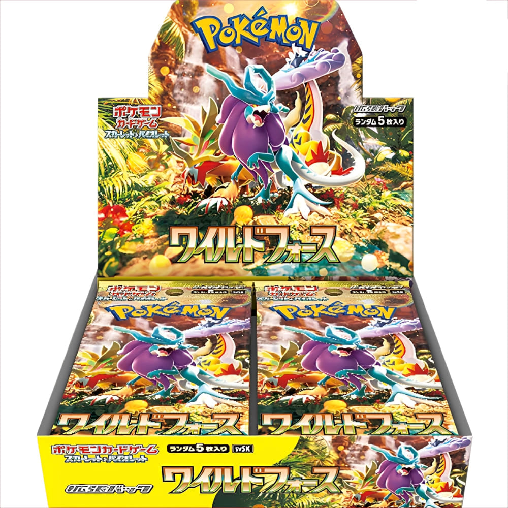 God of Cards: Pokemon Wild Force Booster Box Japanese Product Picture