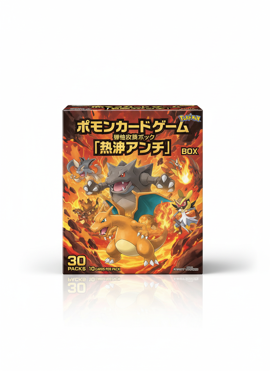 Pokémon Heat Wave Arena 30pcs Booster Box Japanese