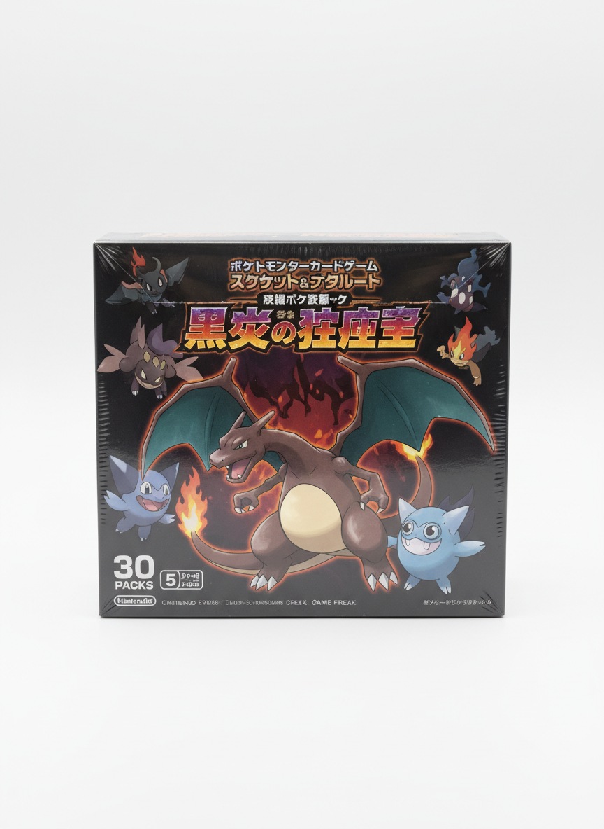 Pokémon Ruler of the Black Flame 30pcs Booster Box Japanese