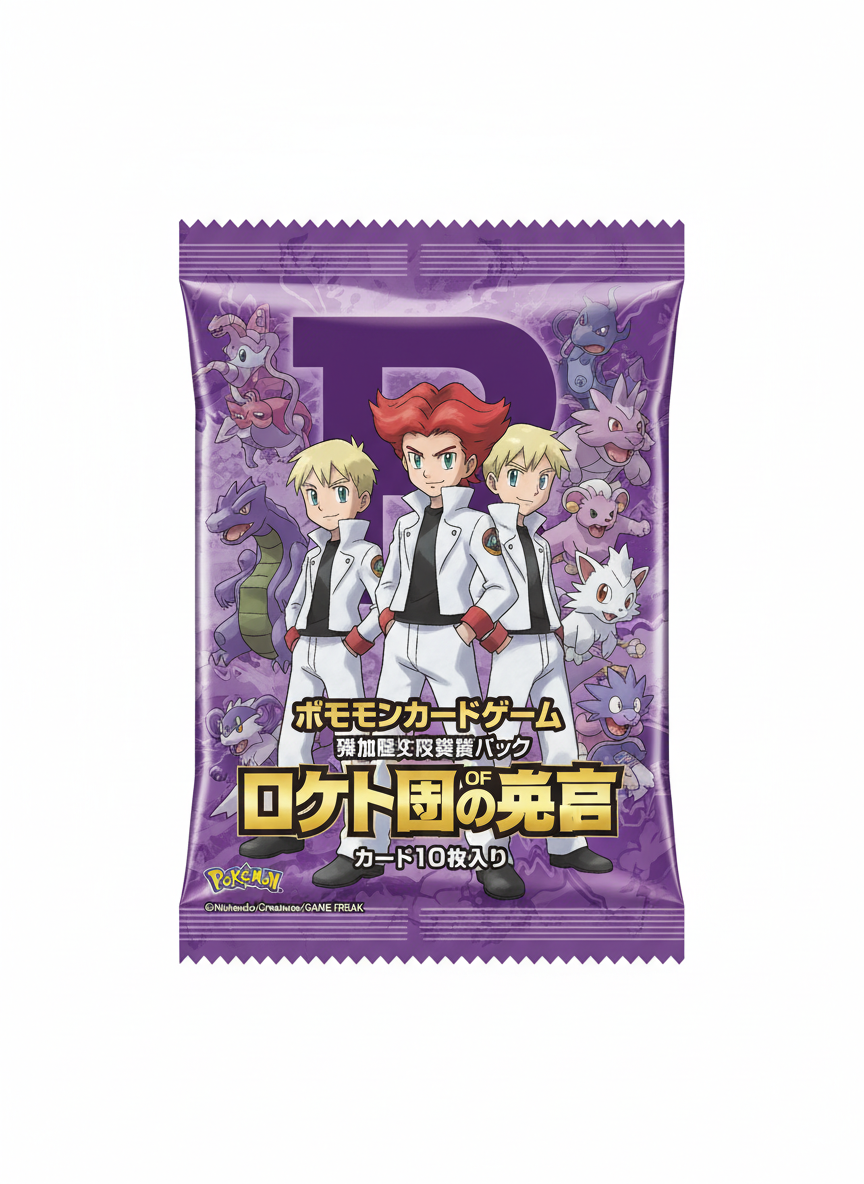 Pokémon The Glory of Team Rocket Booster Pack Japanese