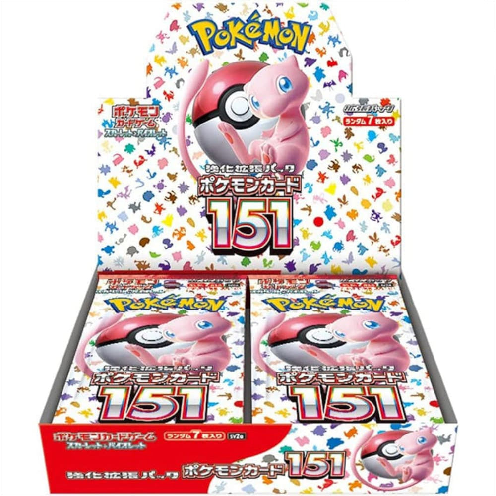 God of Cards: Pokemon 151 Booster Box Japanese Product Picture