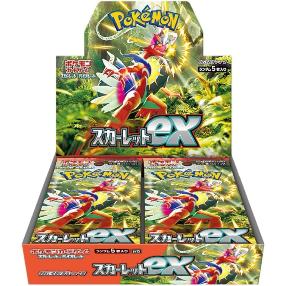 God of Cards: Pokemon Scarlet ex Booster Box Japanese Product Picture