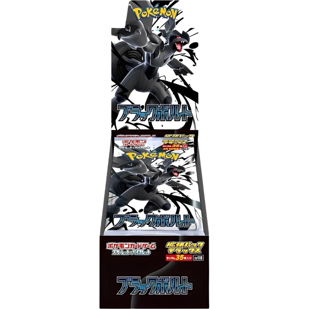 God of Cards: Pokemon Black Bolt Deluxe Booster Box Japanese Product Picture