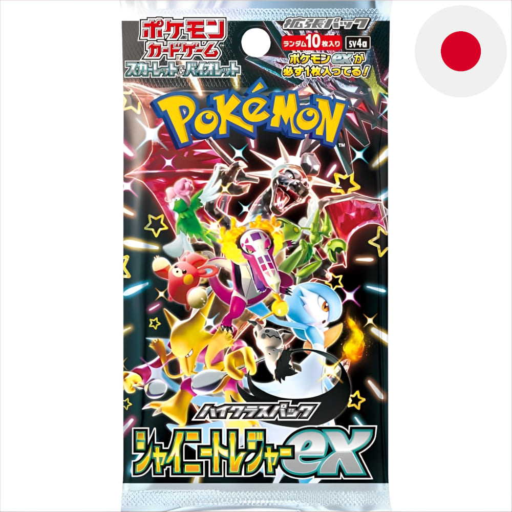 God of Cards: Pokemon Shiny Treasure ex Booster Pack Japanese Product Picture
