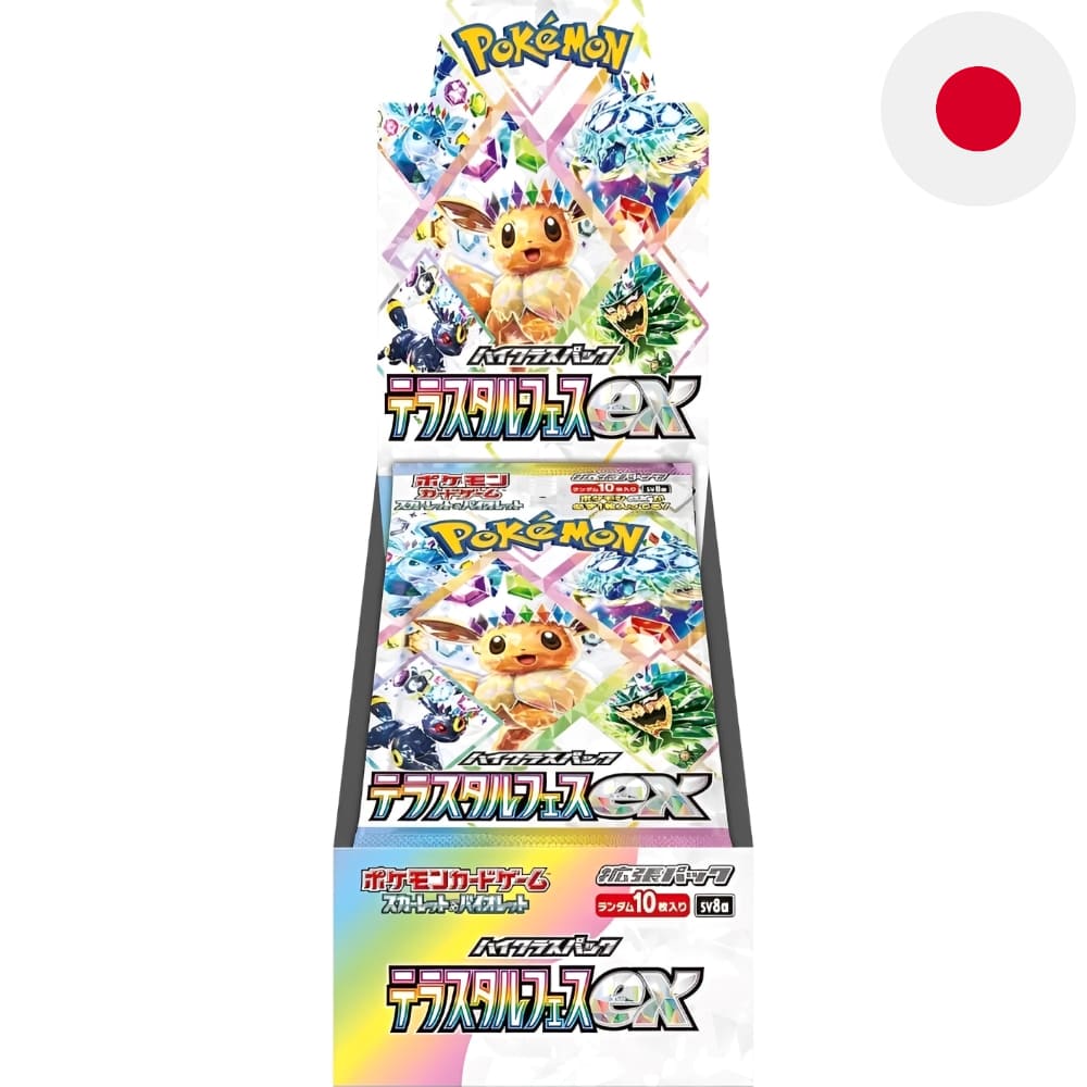God of Cards: Pokemon Terastal Festival ex Booster Box Japanese Product Picture