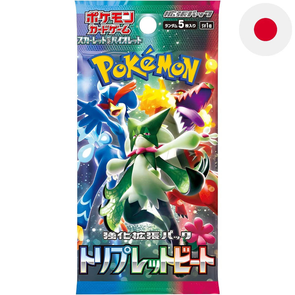 God of Cards: Pokemon Triplet Beat Booster Pack Japanese Product Picture