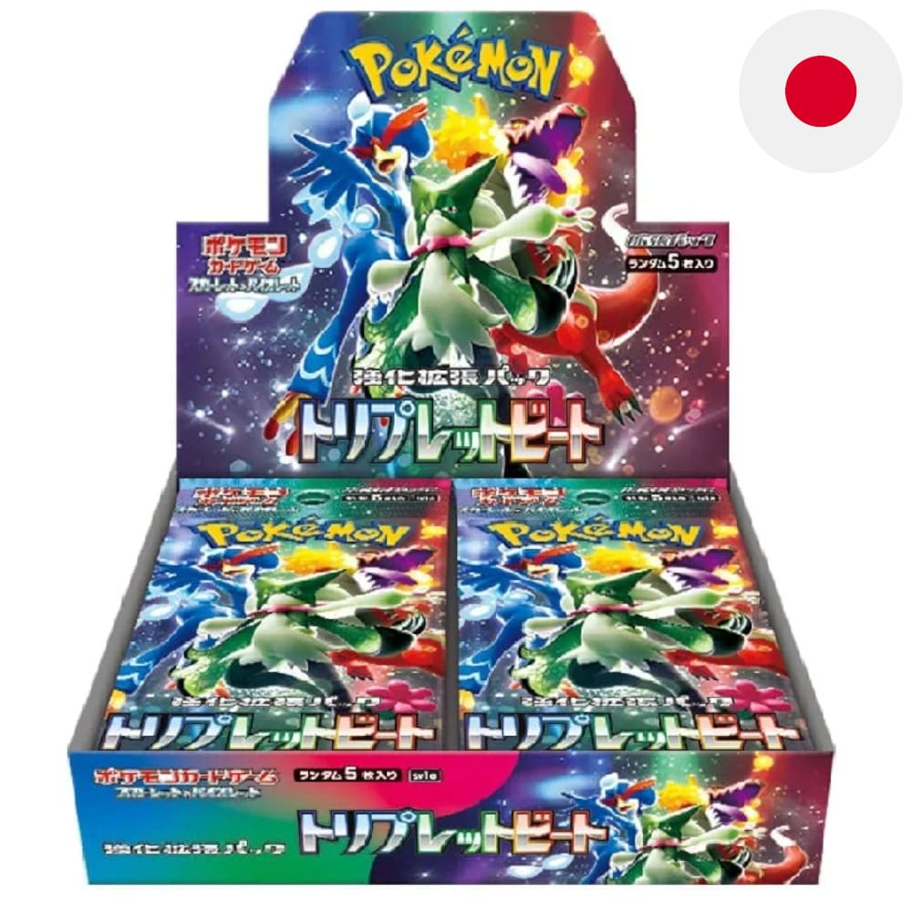 God of Cards: Pokemon Triplet Beat Booster Box Japanese Product Picture
