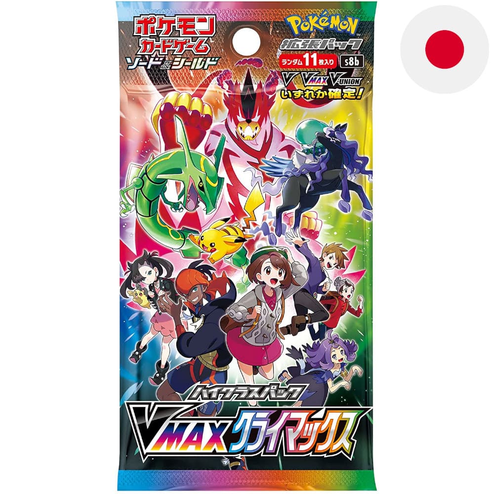God of Cards: Pokemon VMAX Climax Booster Pack Japanese Product Picture