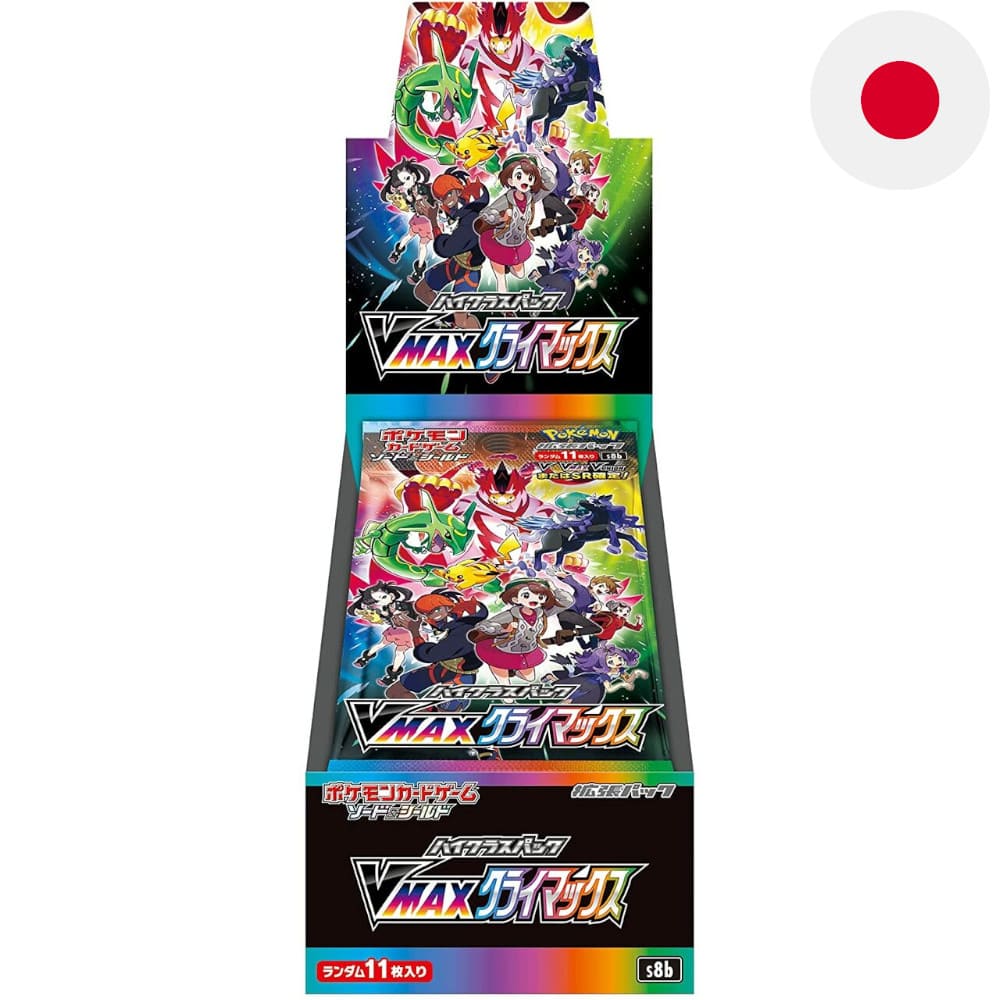 God of Cards: Pokemon VMAX Climax Booster Box Japanese Product Picture