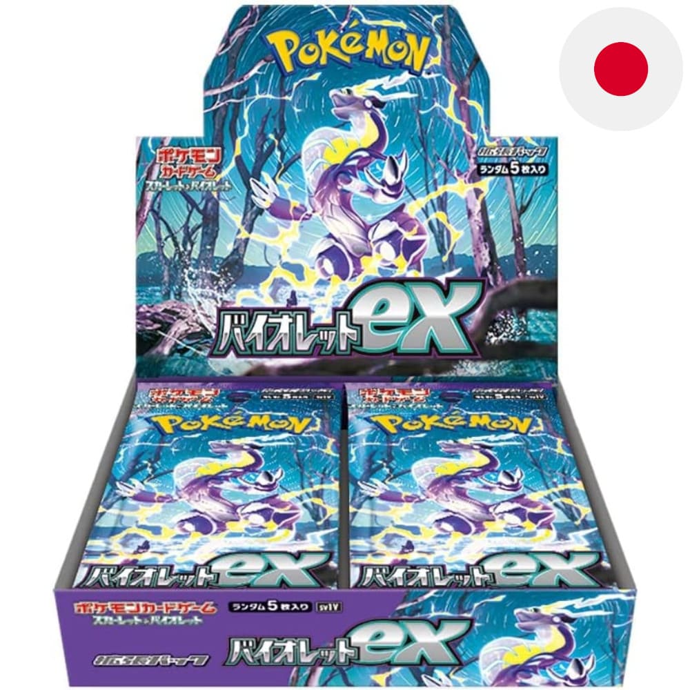 God of Cards: Pokemon Violet ex Booster Box Japanese Product Picture