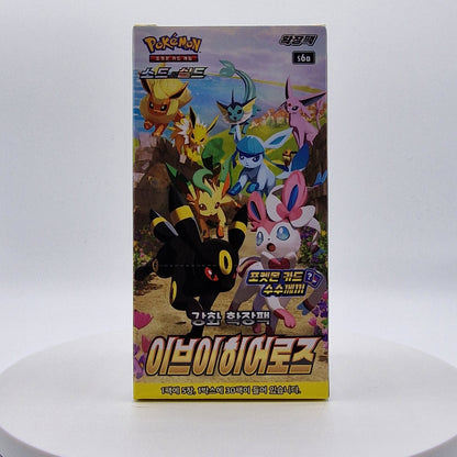 Pokemon <br> Eevee Heroes <br> 30pcs Booster Box <br> Korean