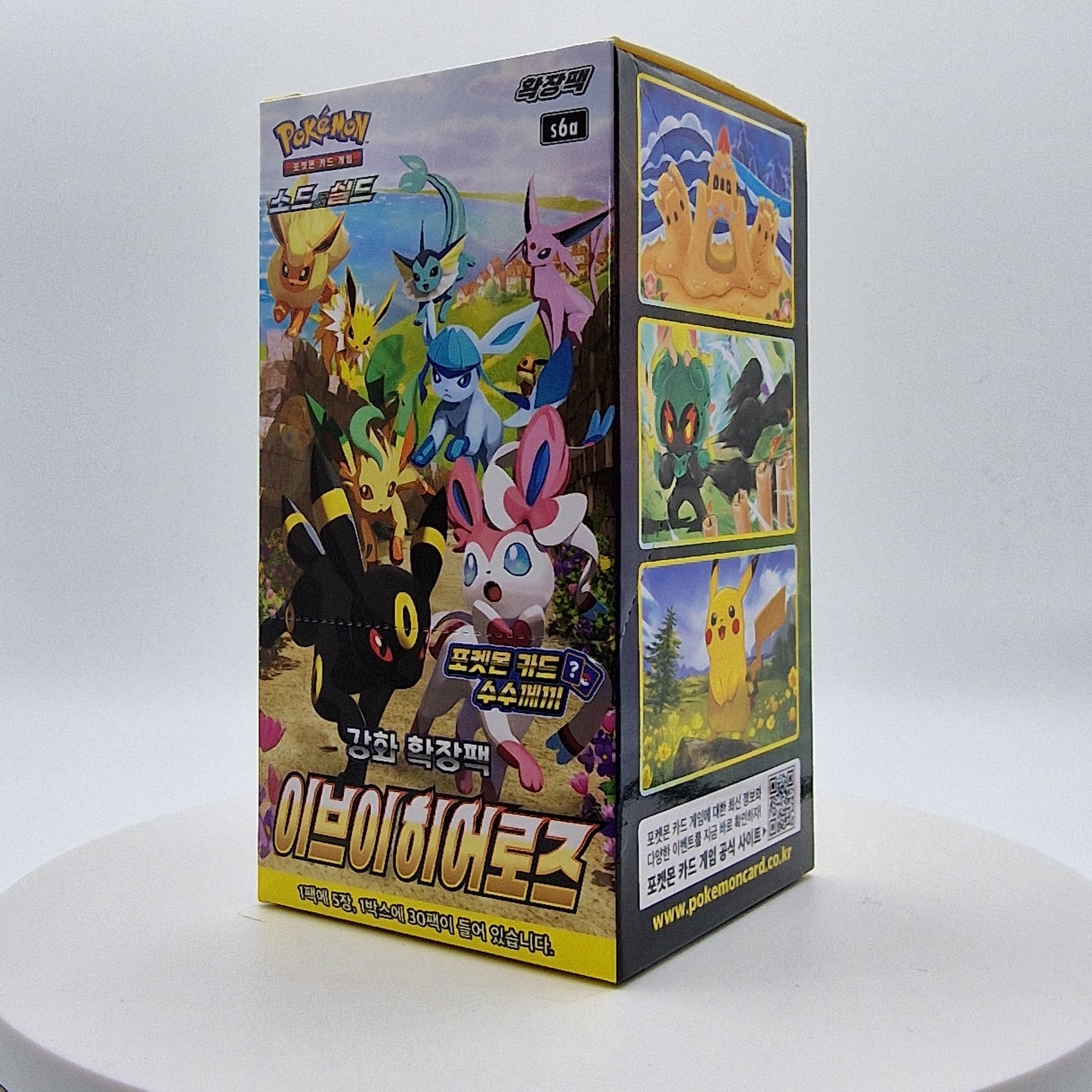 Pokemon <br> Eevee Heroes <br> 30pcs Booster Box <br> Korean