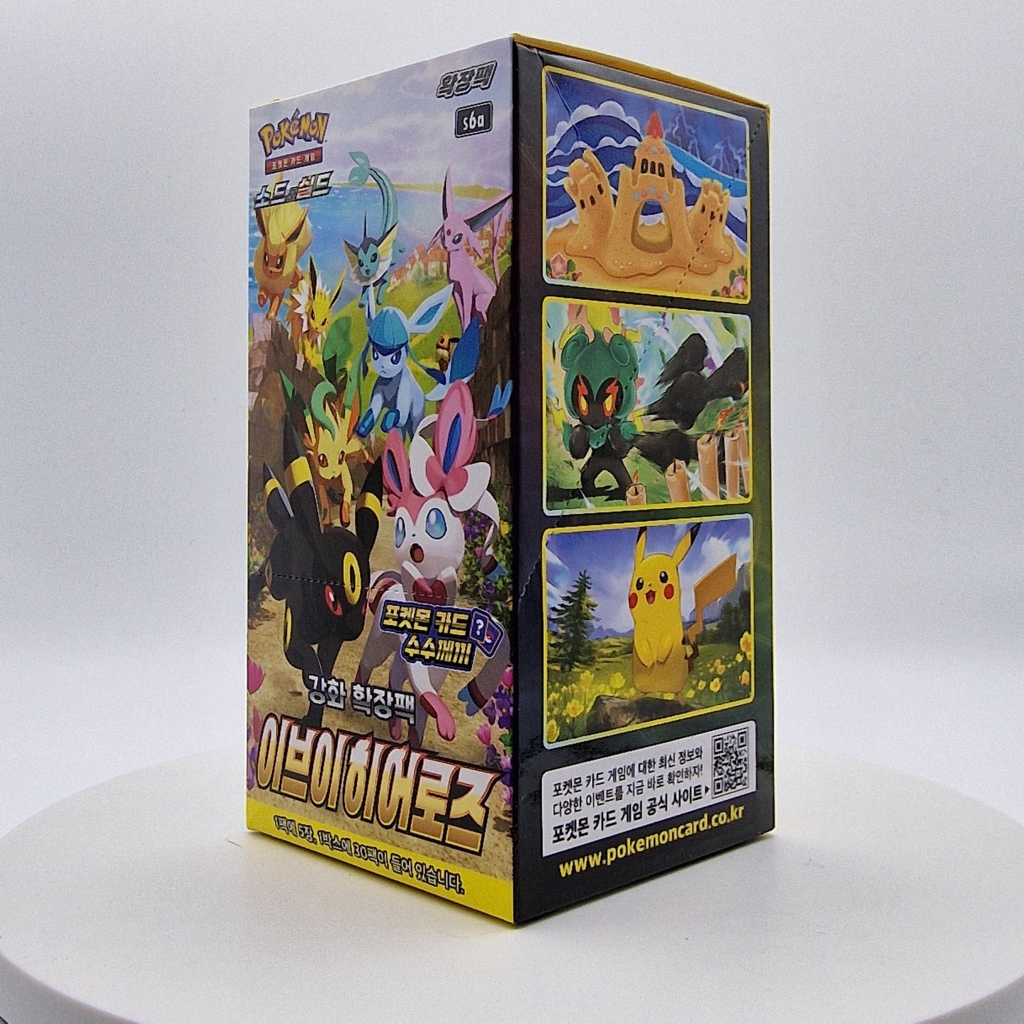 Pokemon <br> Eevee Heroes <br> 30pcs Booster Box <br> Korean