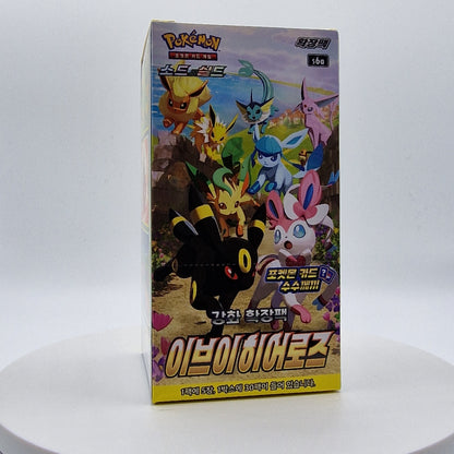 Pokemon <br> Eevee Heroes <br> 30pcs Booster Box <br> Korean