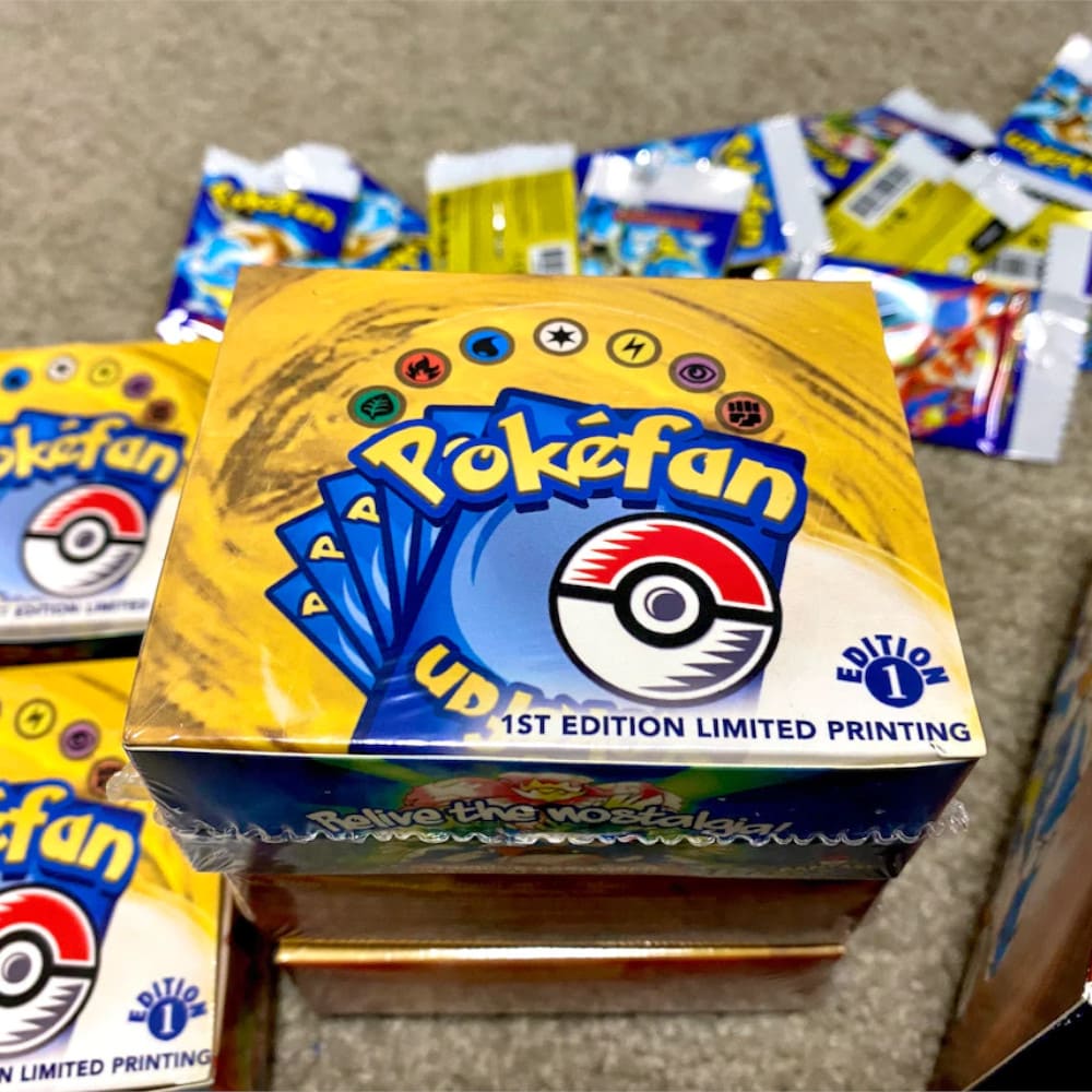 God of Cards: Pokefan Pokemon Base Set Booster Box 1st Edition English Product Picture