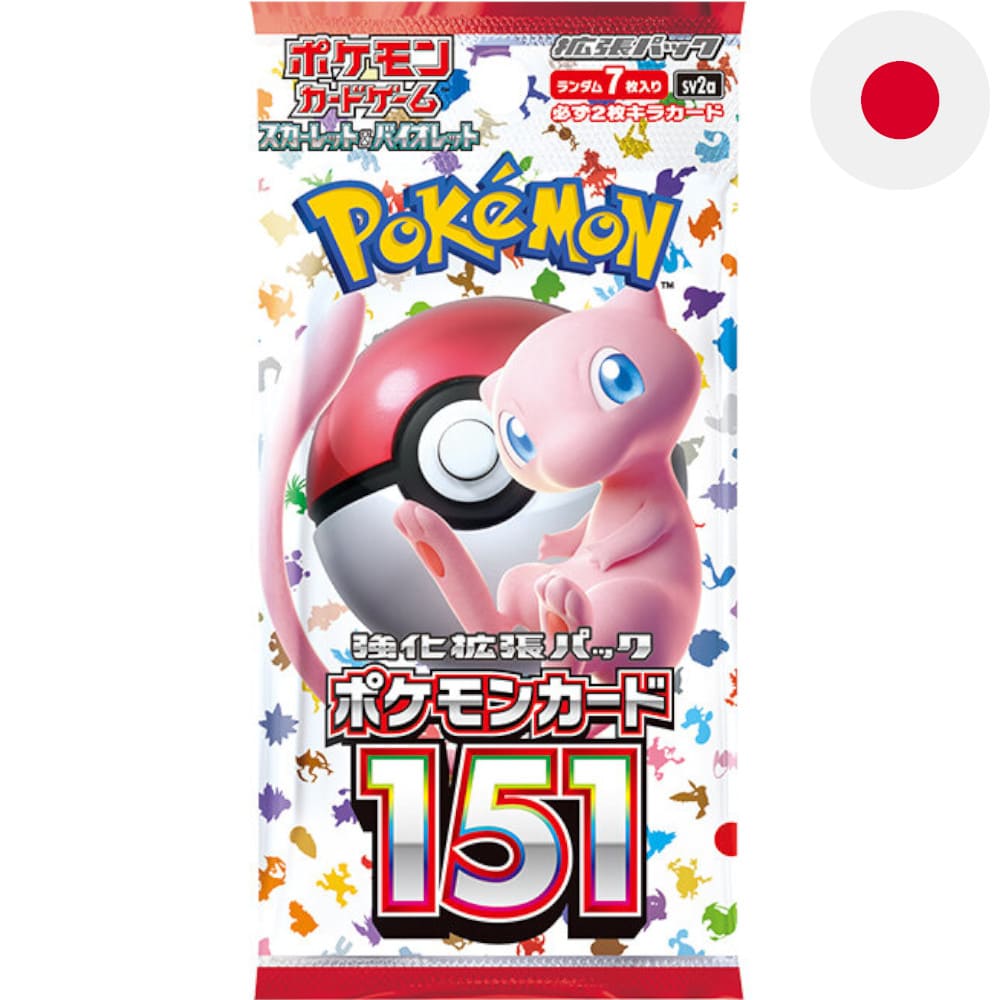 God of Cards: Pokemon 151 Booster Pack Japanese Product Picture