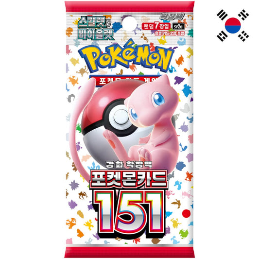 God of Cards: Pokemon 151 Booster Pack Korean Product Picture