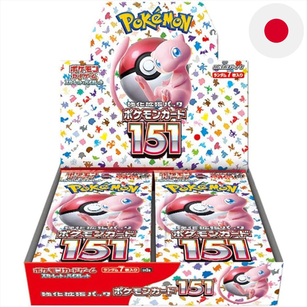 God of Cards: Pokemon 151 Booster Box Japanese Product Picture