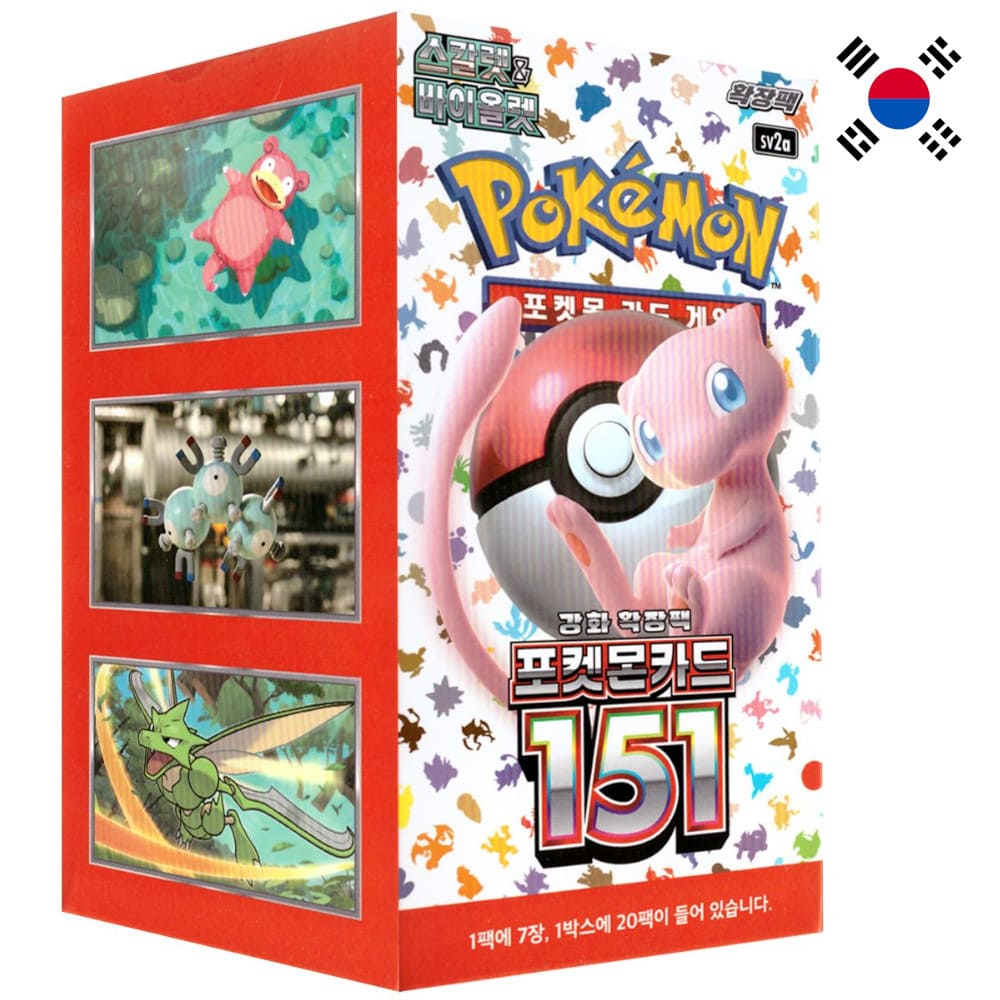 God of Cards: Pokemon 151 Booster Box Korean Product Picture