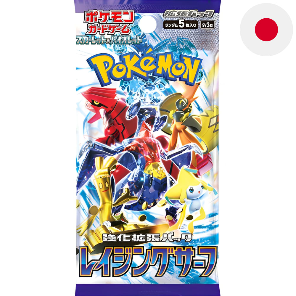 God of Cards: Pokemon Raging Surf Booster Pack Japanese Product Picture