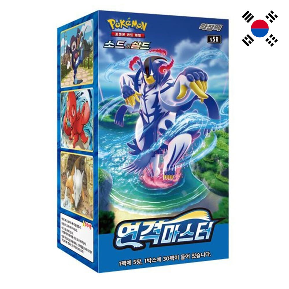 God of Cards: Pokemon Rapid Strike Booster Box Korean Product Picture