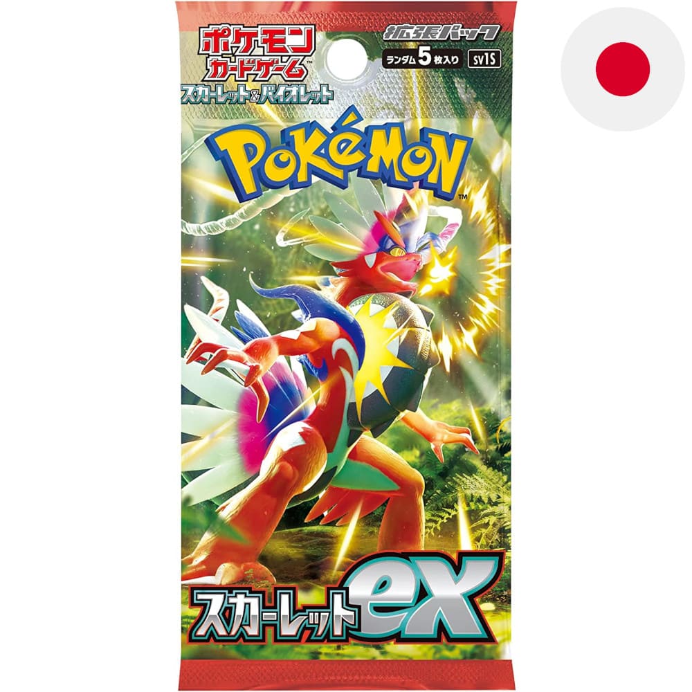 God of Cards: Pokemon Scarlet ex Booster Pack Japanese Product Picture