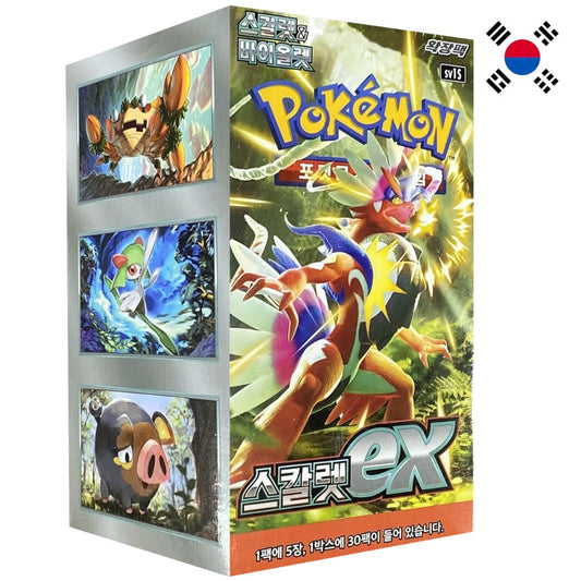 God of Cards: Pokemon Scarlet EX Booster Box Korean Product Picture