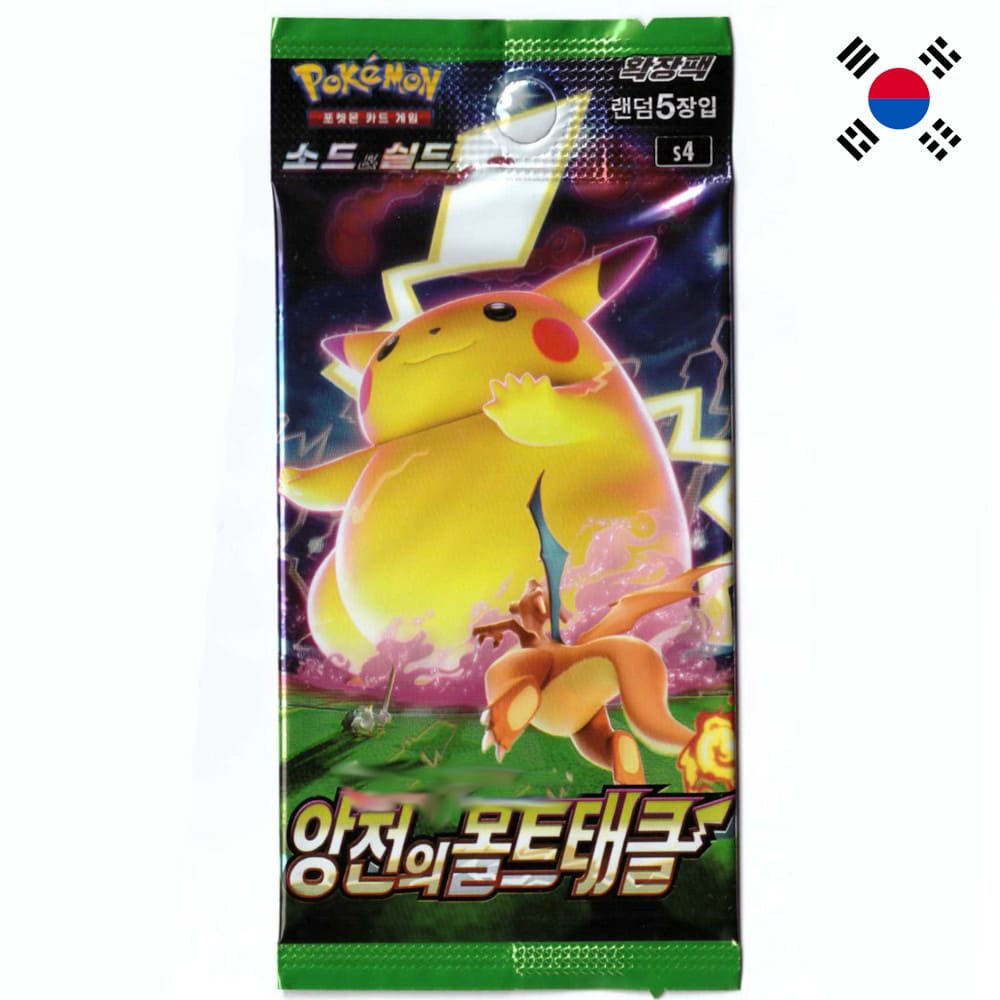 God of Cards: Pokemon Shocking Volt Tackle Booster Pack Korean Product Picture