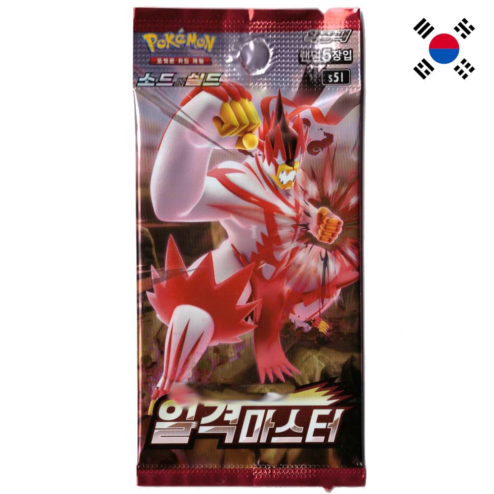 God of Cards: Pokemon Single Strike Booster Pack Korean Product Picture