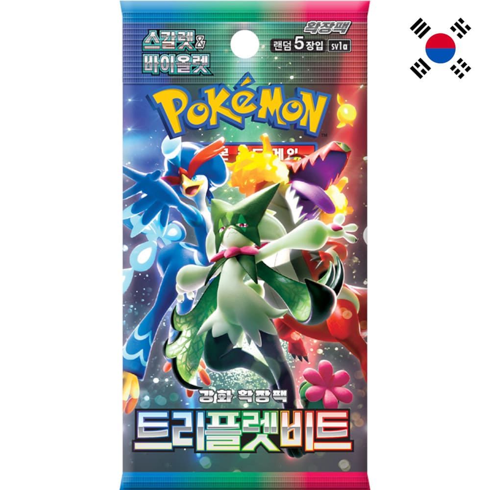 God of Cards: Pokemon Triple Beat Booster Pack Korean Product Picture