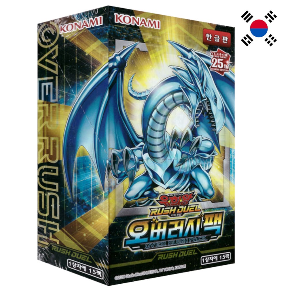 God of Cards:Yugioh Rush Duel Over Rush Pack Booster Box Korean Product Picture