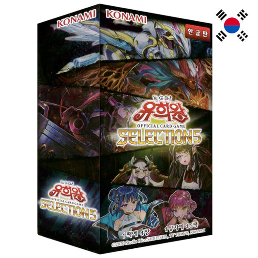 God of Cads: Yugioh Selection 5 Booster Box Korean Product Picture